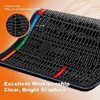 Keyboard Shortcut Desk Mat (XL) | 100+ Shortcuts for Excel, Word, PowerPoint & More