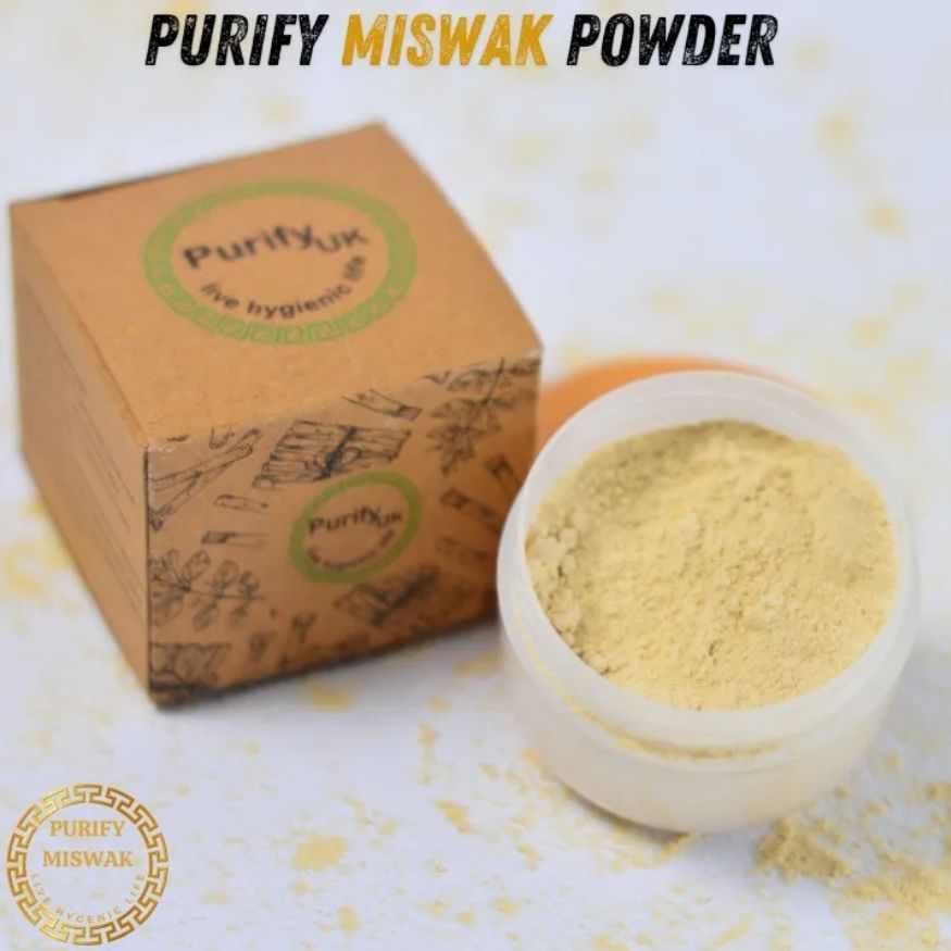 Complete Miswak Kit | Brush, Powder & 9 Heads (100% Natural Peelu Miswak)