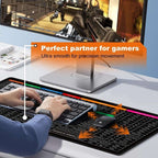Keyboard Shortcut Desk Mat (XL) | 100+ Shortcuts for Excel, Word, PowerPoint & More