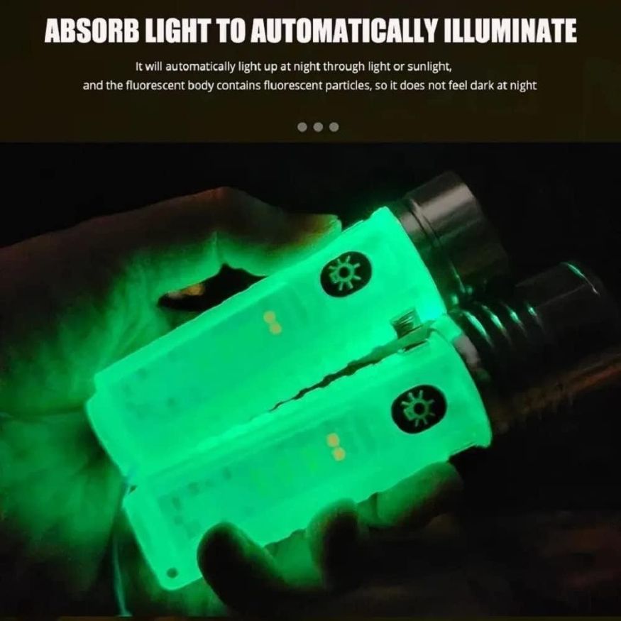 Multifunctional Rechargeable Flashlight, Zoom Focus | Magnetic Base | Waterproof | 8 Light Modes